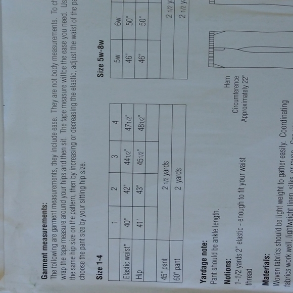 Silhouette Patterns Woven Yoga Pants. - Picture 7 of 13